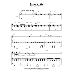Kiss On My List
